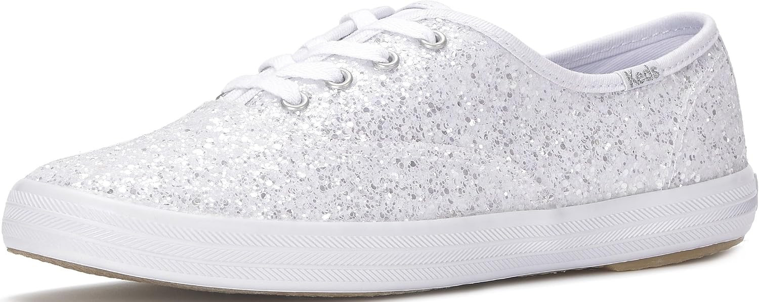 Keds Women's Champion Glitter Lace Up Fashion Sneaker | Amazon (US)
