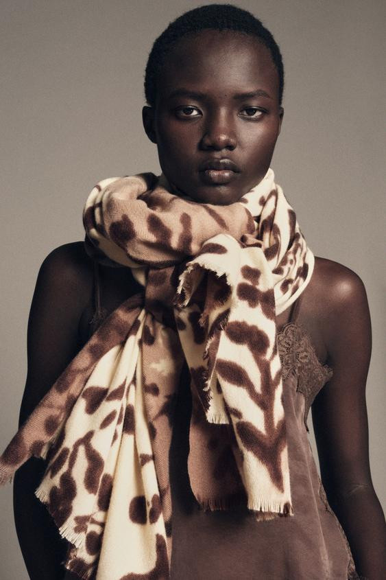 FLORAL PRINT SCARF | Zara US