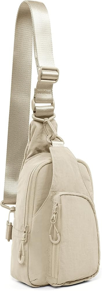 ODODOS Daily Sling Bag with Adjustable Straps Crossbody Chest Bag Lightweight Small Backpack for ... | Amazon (US)