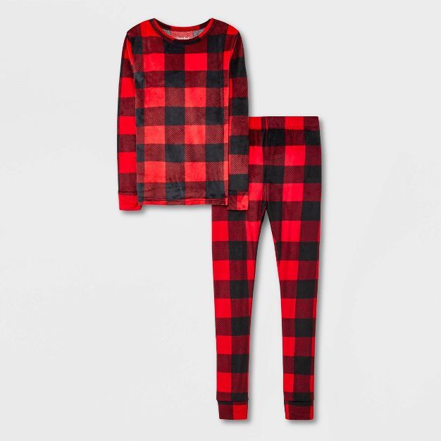 Boys' Plaid Pajama Set - Cat & Jack™ | Target