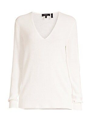 Adrianna Cashmere V-Neck Sweater | Saks Fifth Avenue