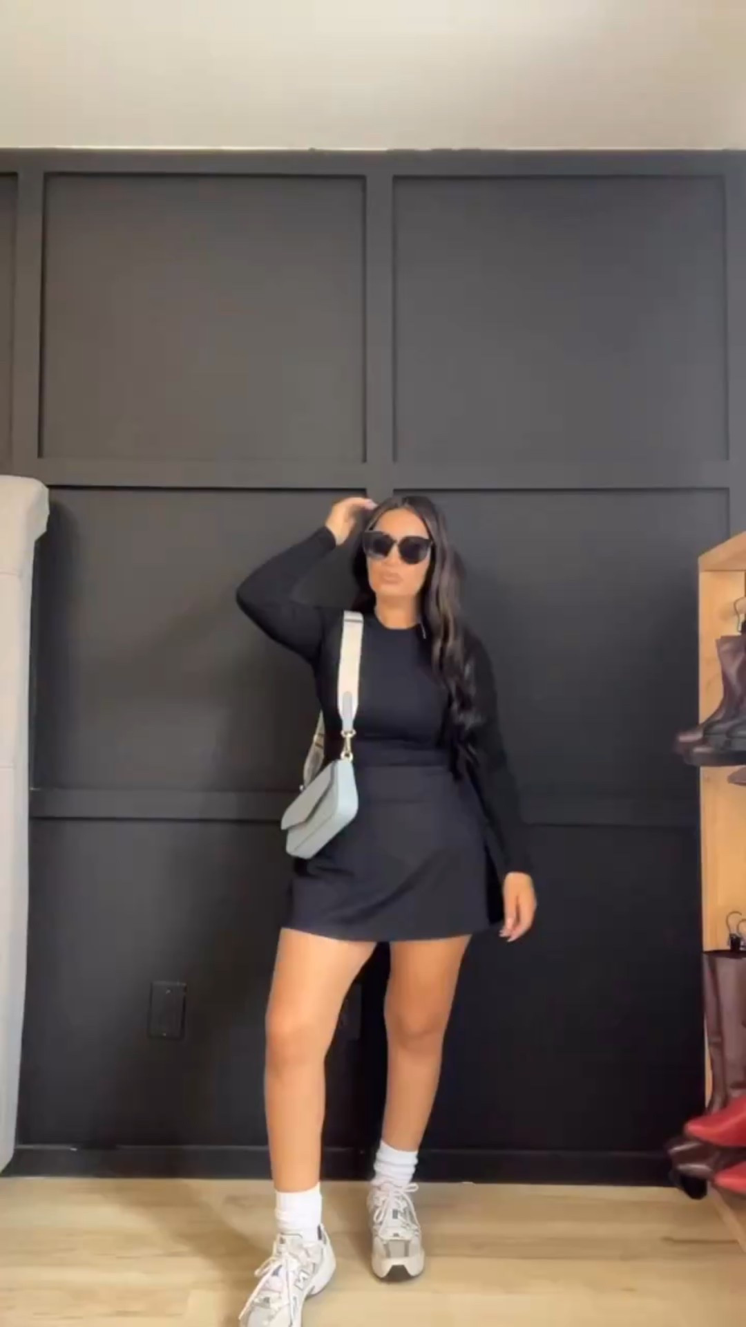 This little black skirt is everything! you could style it in so many ways!! 🙌🙌

#LTKPetite #LTKgrwm #LTKootd