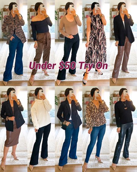 1, 2, 3, 4, 5, 6, 7, 8, 9 or 10 - which new @walmart outfits do y’all like best? #sponsored 💗We are SO excited to share some chic mix and match styles from the exclusive @sofiavergara collection at @walmartfashion with y’all that start at just $18 and are ALL under $50! ✨This zebra blazer is SO comfy and y’all will love this black button blazer with leopard lining! These pleated dresses, satin cargo pants & slouchy sweaters are faves as well! These new seamless body suits are going to be best sellers as well {size up}! 🛍️ Everything is linked with the LTK app {just search “TheDoubleTakeGirls” to find us}. Or leave a comment below if you’d like us to DM you direct links & more sizing info for any items shown. Sizes won’t last long so don’t wait to check out. ☺️ We can’t wait to hear which outfits you all like best! Make sure to see our new IG stories for a try on of everything shown! 💗 ~ L & W

#walmartpartner #walmart #sofiajeans #walmartfashion #LTKunder50

#LTKHoliday #LTKVideo #LTKsalealert
