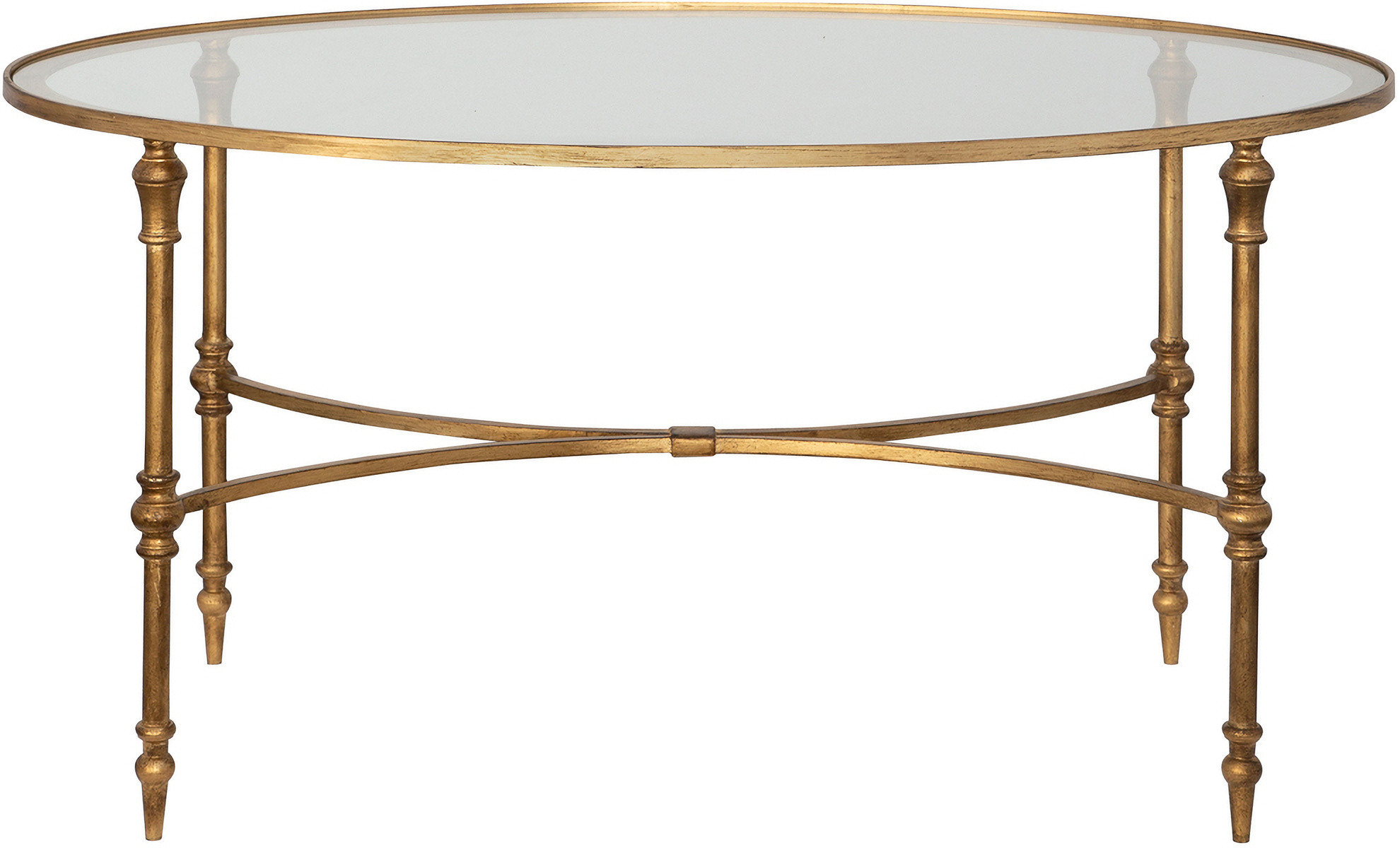 Uttermost Vitya Glass Coffee Table | 1stopbedrooms