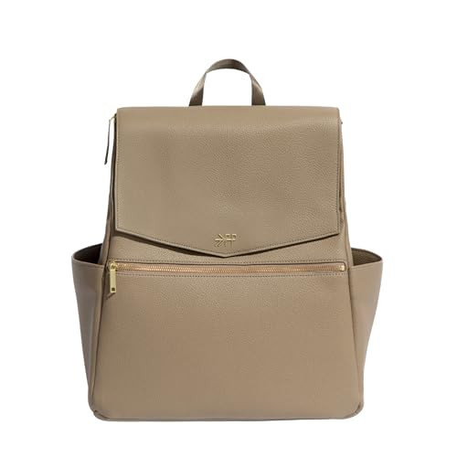 Freshly Picked Classic II Diaper Bag Backpack, Wipeable Vegan Leather With Changing Pad, Convertible (Aspen V2) | Amazon (US)