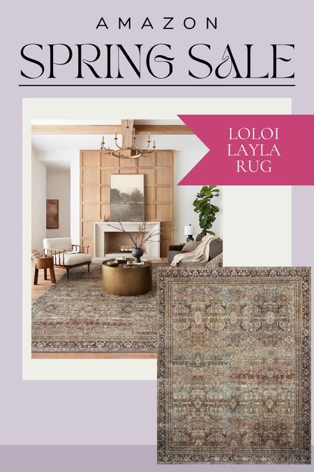 I love this rug and today it’s part of the Amazon spring sale!

#loloirug #arearug #amazon #home 

#LTKfamily #LTKhome #LTKsalealert