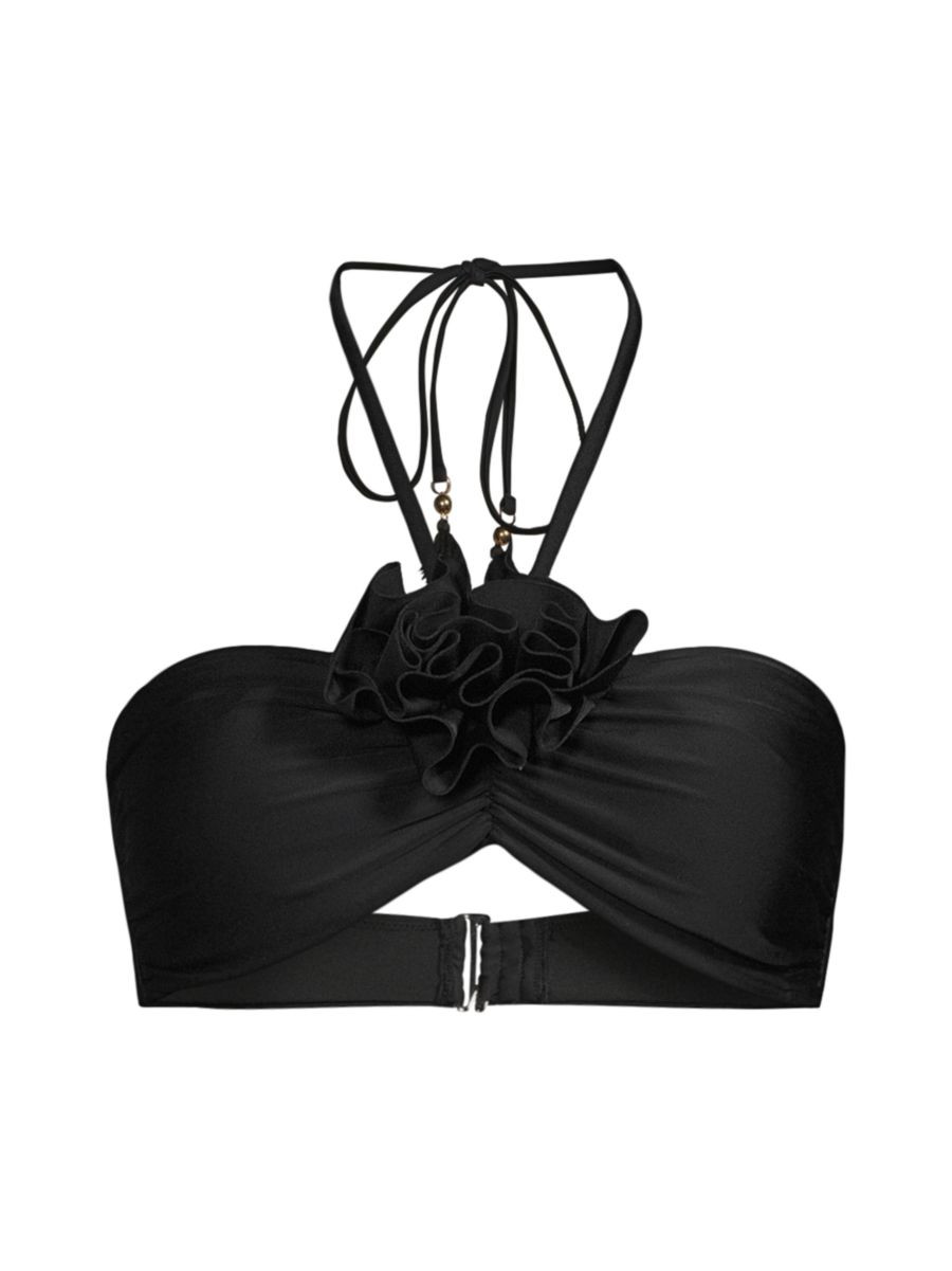 Ellen Appliqué Bikini Top | Saks Fifth Avenue