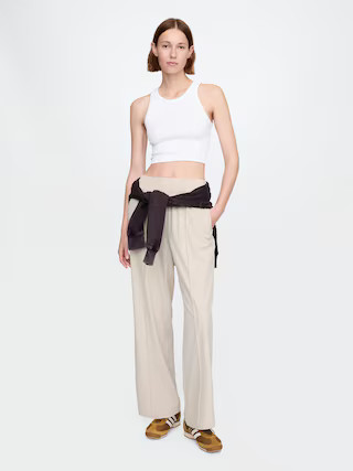 GapFit Tech High Rise Split-Hem Pants | Gap (US)