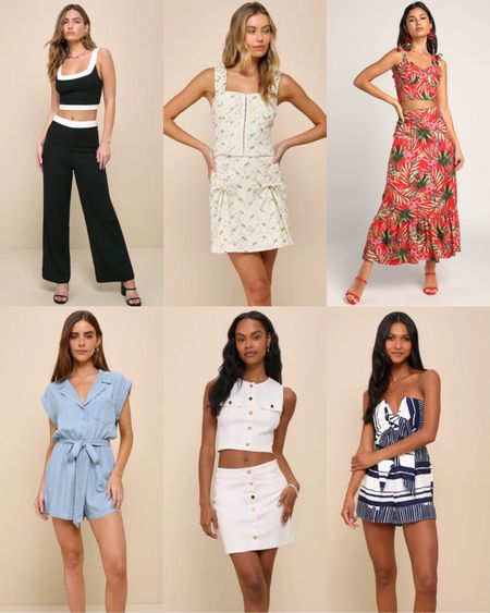 Spring and summer styles great for vacation, festival, or casual wear. I love a good matching set!

#LTKfindsunder100 #LTKtravel #LTKFestival