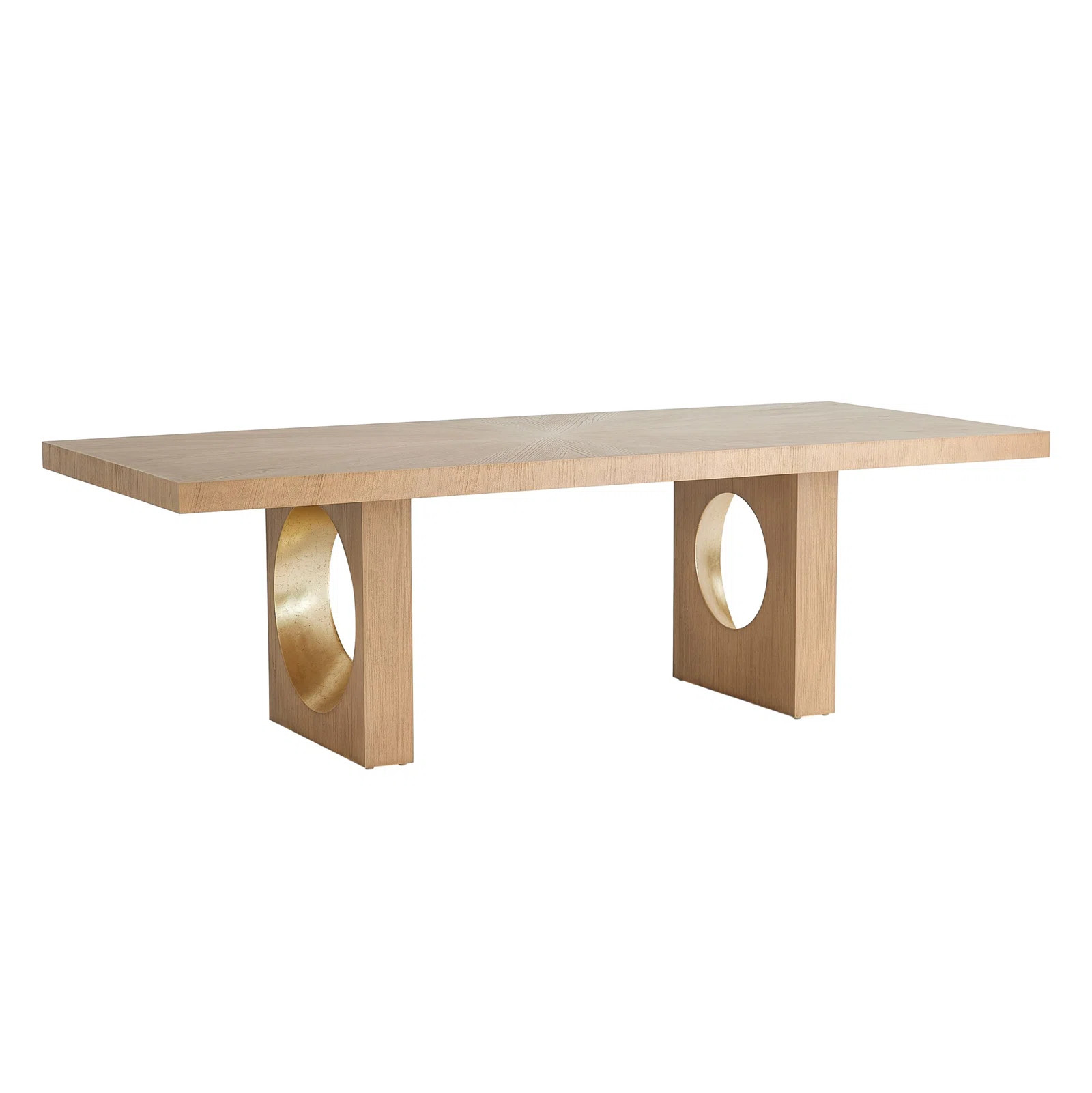 Global Views Oculus Rectangular 96'' L x 42'' W Dining Table | Wayfair | Wayfair North America
