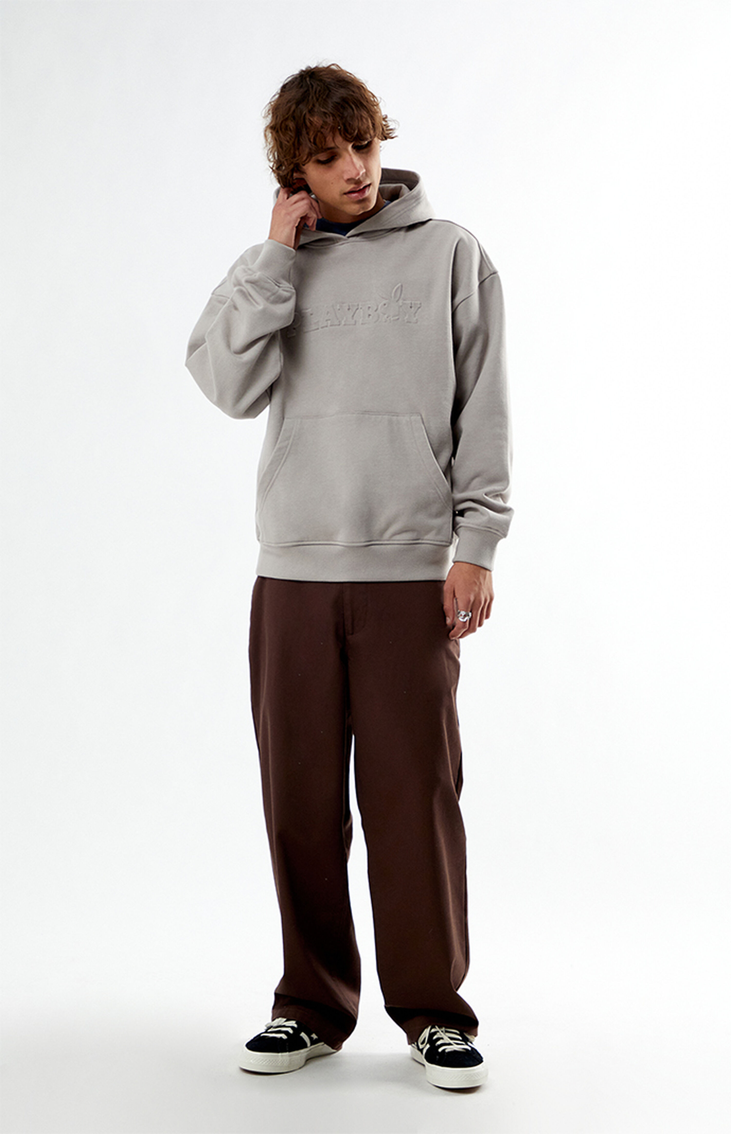 Playboy By PacSun Embossed Pullover Hoodie | PacSun