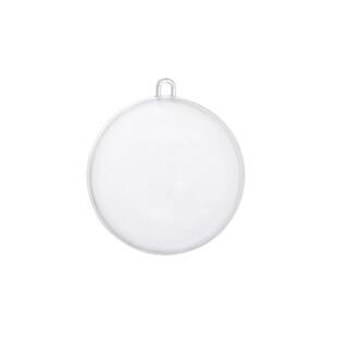 12 Pack 3" Fillable Round DIY Plastic Ornaments by Make Market® | Michaels | Michaels Stores
