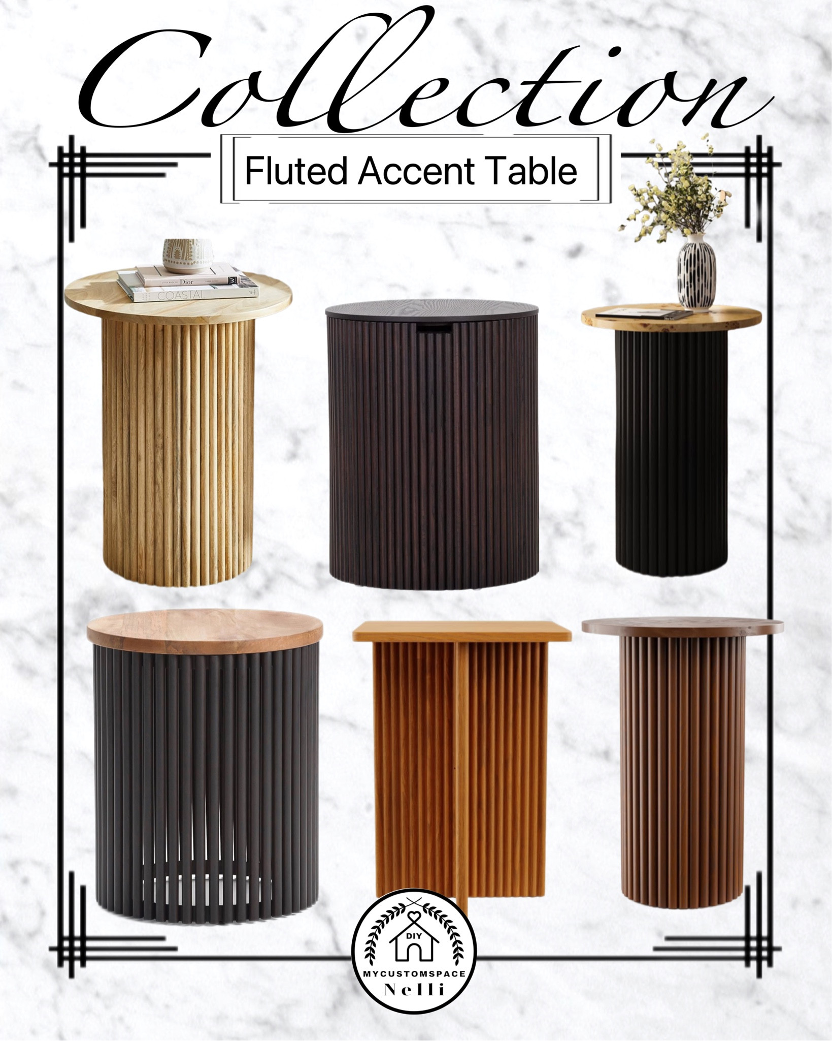 Fluted Accent Table , Amazon Find, Affordable Decor, Side Table, Sale 

#LTKhome #LTKFind #LTKsalealert