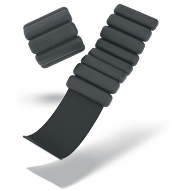 Bala Bangles Classic 1lb Ankle and Wrist Weights Charcoal | Well.ca