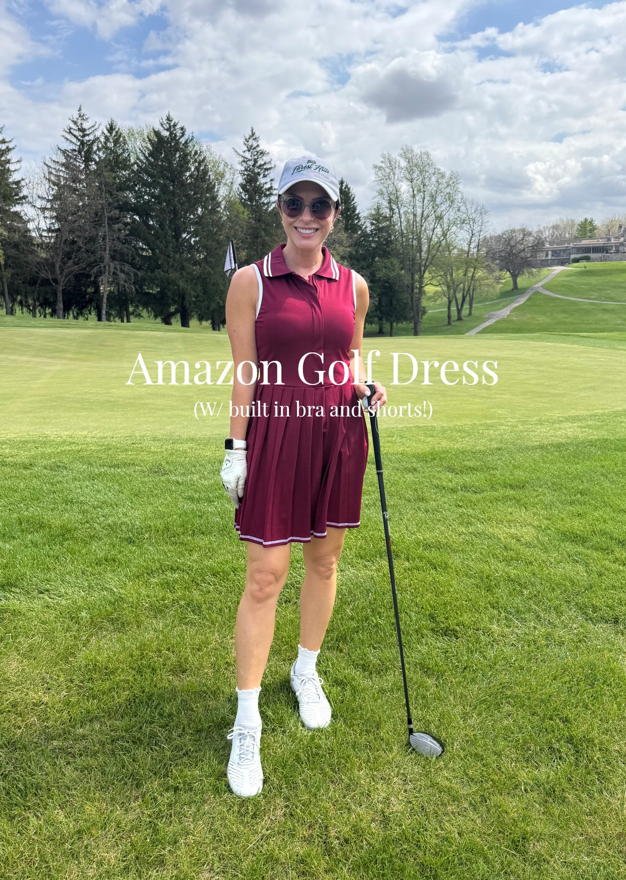 A golf dress that I find myself reaching for over and over again. 
Fits TTS- Wearing Size Smalll

#LTKActive #LTKootd