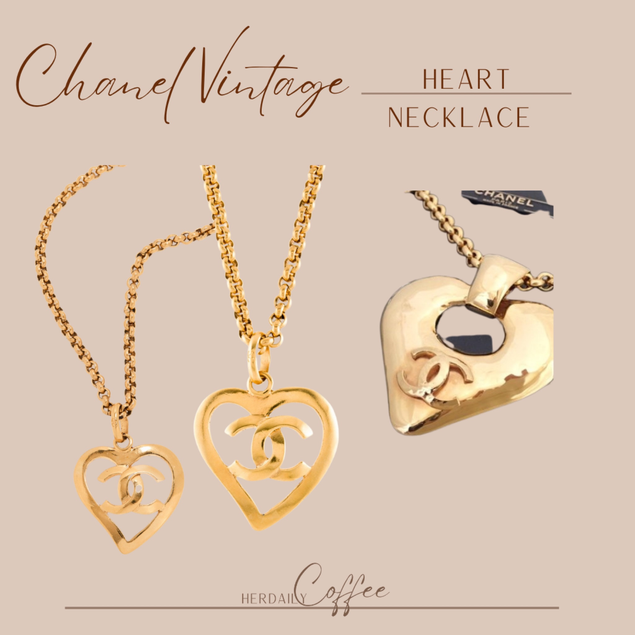 Found my favorite #chanel necklace! #vintage  and another cute one that looks similar!

#LTKstyletip #LTKFind