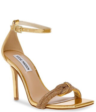 Confetti Rhinestone Ankle Strap Dress Sandals | Dillard's