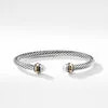 Cable Classics Color Bracelet with Pearls and 14K Yellow Gold | David Yurman