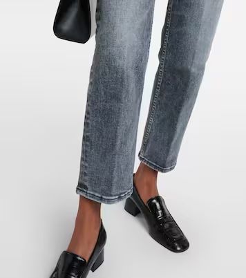 70s Stove Pipe high-rise cropped jeans | Mytheresa (US/CA)