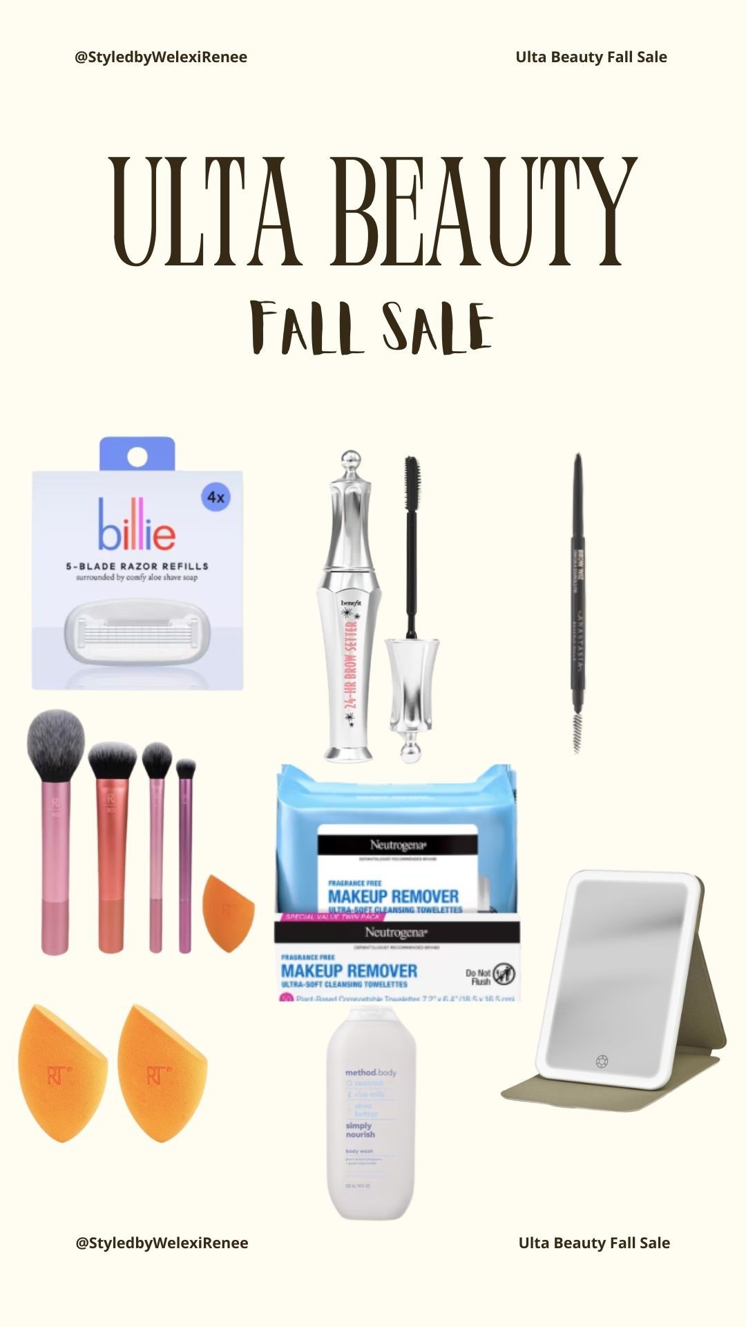 ✨ Girlies, Ulta Beauty’s Fall Sale is here! 🍂 Now’s the perfect time to stock up on all your faves (and maybe try something new 👀). Happy shopping, beauties 💕🛍️

#LTKBeauty #LTKSaleAlert #LTKFindsUnder100
