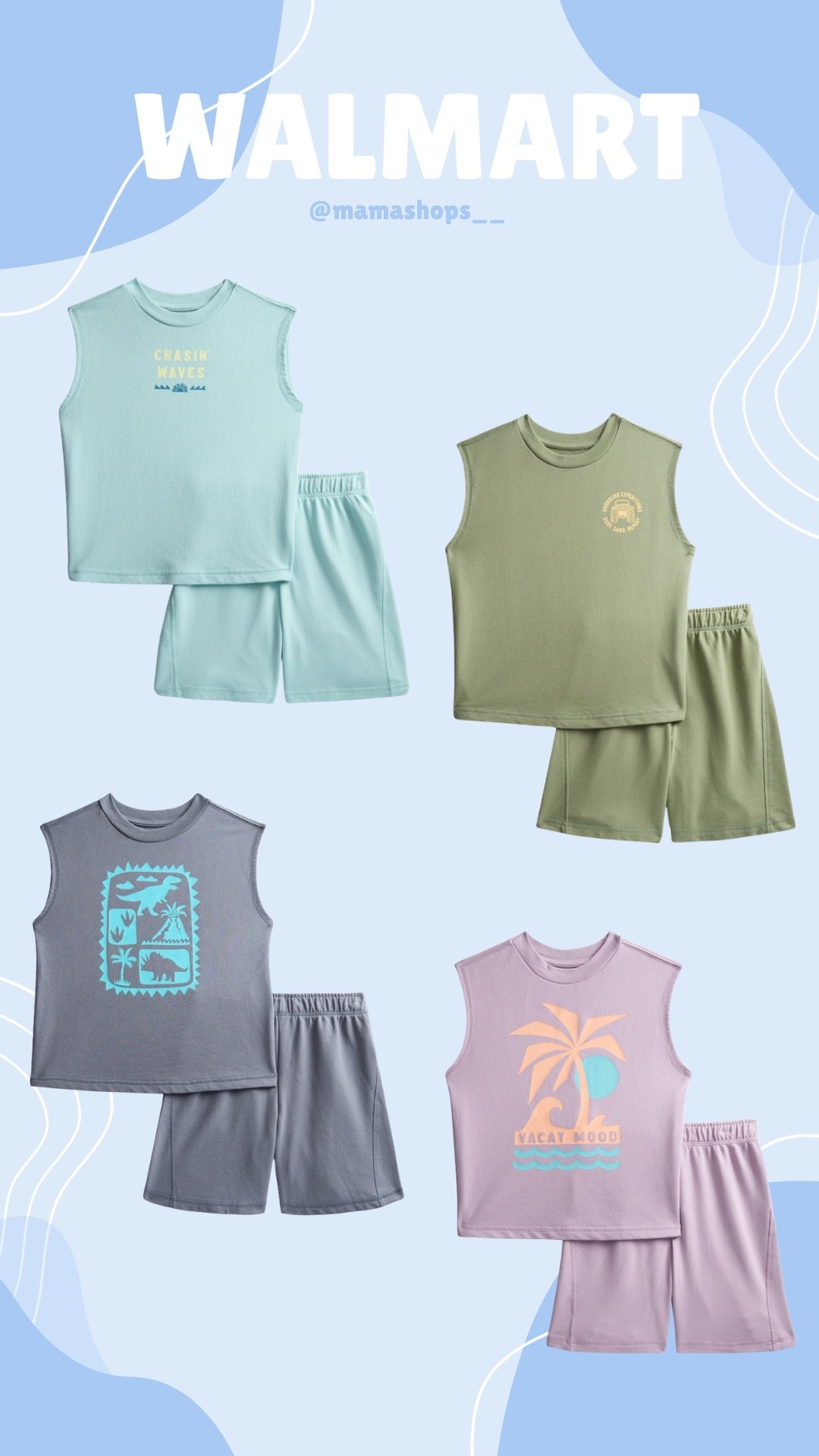 Wonder Nation Boys 2pc sets, perfect for summer vacation !🌴🌊

Go check them out, linking them here✨🔗

#LTKSeasonal #LTKKids #LTKmomlife
