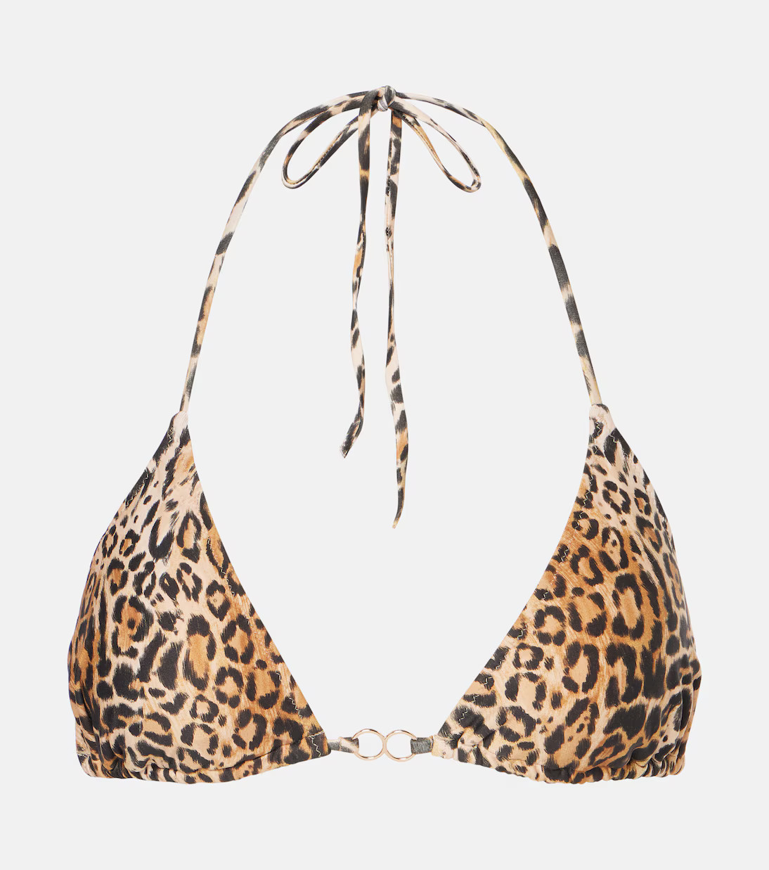 Costa leopard-print bikini top | Mytheresa (UK)