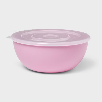 Bowl with Lid Pink - Room Essentials™ | Target