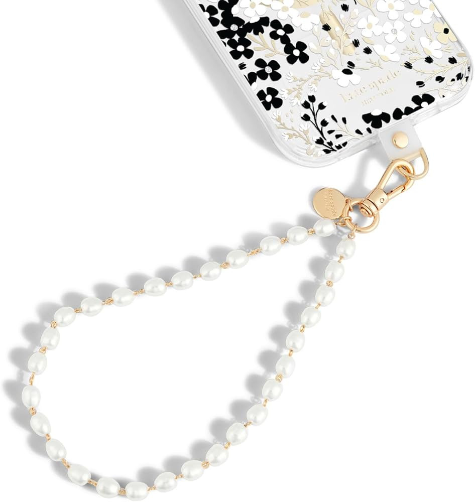 kate spade new york Phone Charm - Detachable Cell Phone Lanyard - Sea Pearl | Amazon (US)