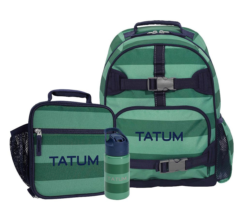 Green Stripe Mackenzie Backpack Bundle, Set of 3 | Pottery Barn Kids