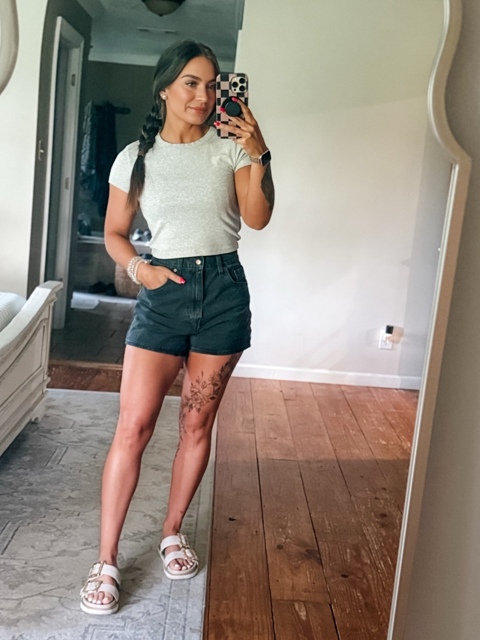 Self tanner so good, shorts were a must 😍

#LTKootd #LTKPetite #LTKBeauty