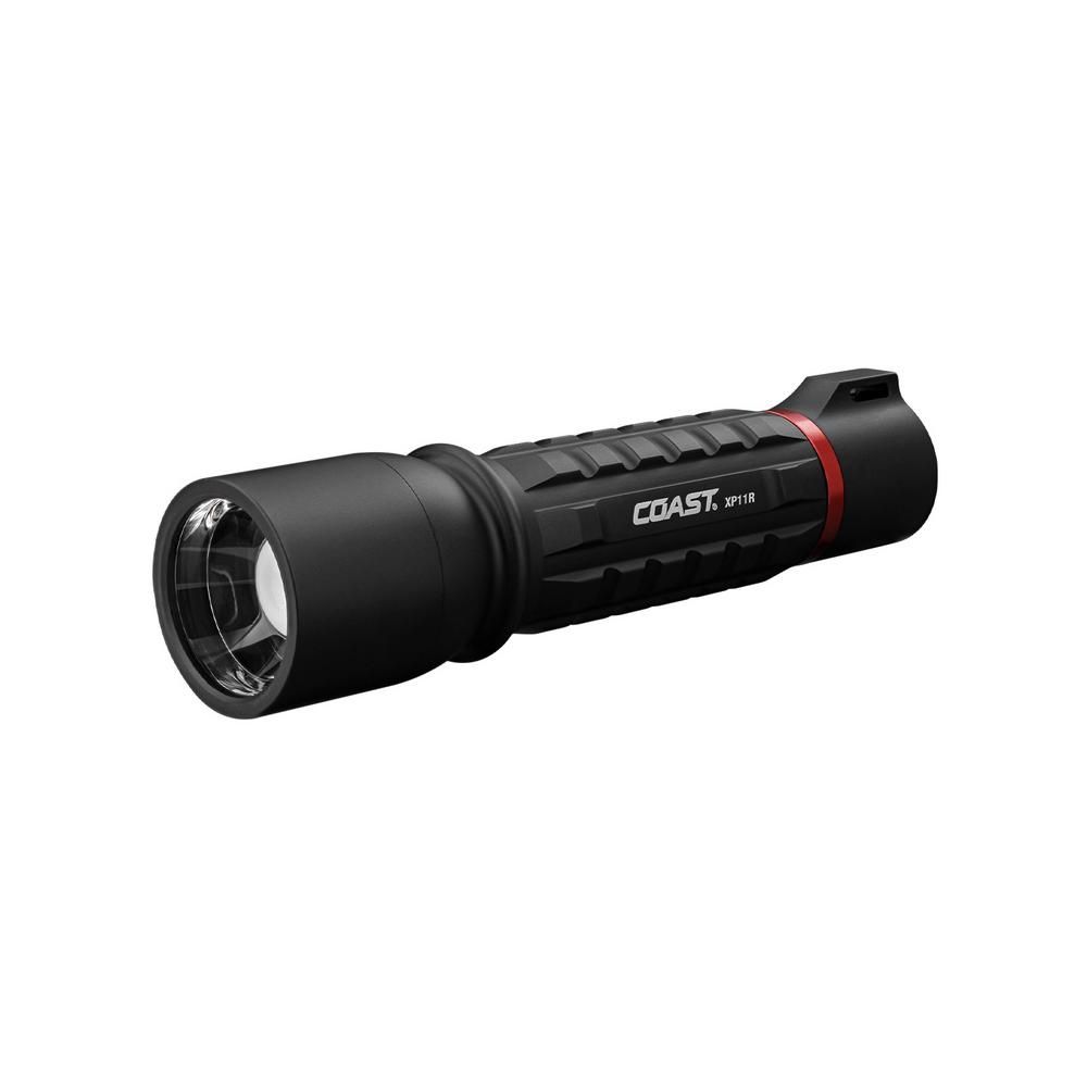 XP11R 2100 Lumen Rechargeable LED Flashlight with Slide Focus and Beam Lock | The Home Depot