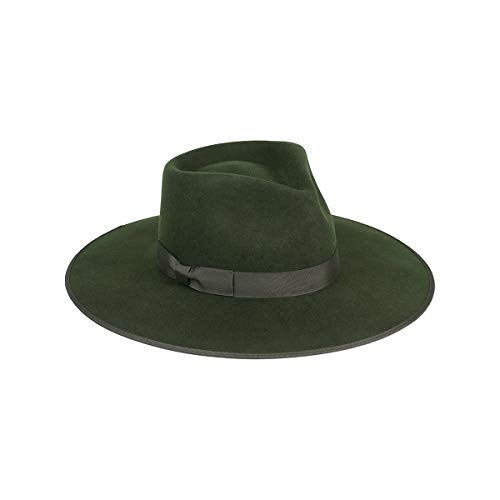 Lack of Color Women's Rancher Fedora Hat (Forest Green, Small (55 cm)) | Amazon (US)