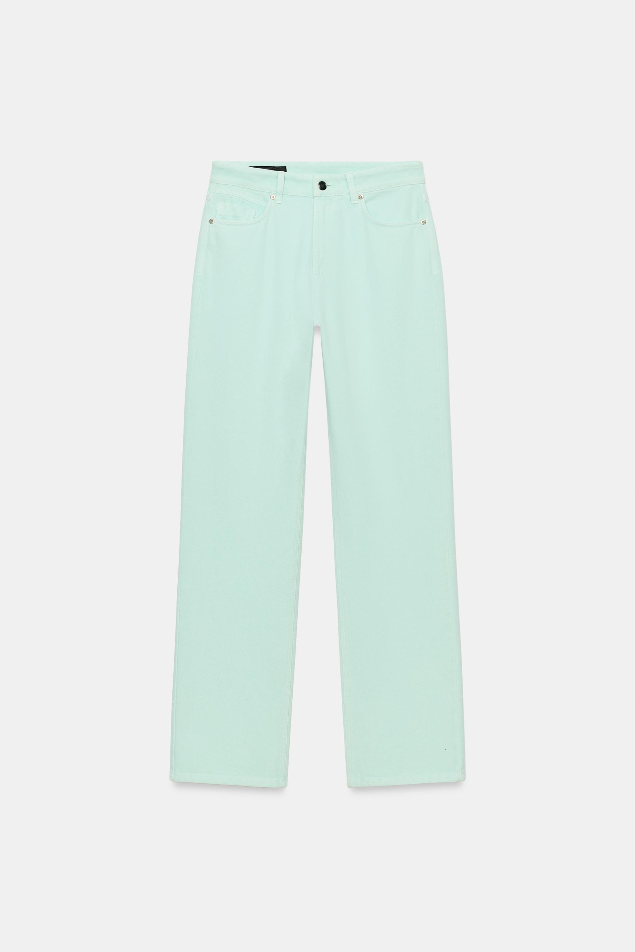 HIGH RISE - REGULAR LEG - LONG LENGTHHigh-waisted jeans with five pockets. Straight, long leg. Fr... | Zara US