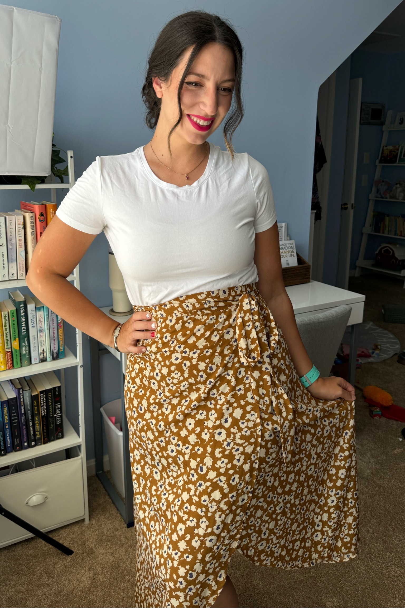 Love how comfy a wrap skirt is! 



#LTKMidsize #LTKSeasonal #LTKStyleTip