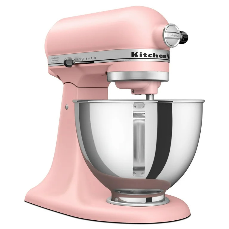 KitchenAid Deluxe 4.5 Quart Tilt-Head Stand Mixer, Dried Rose, KSM97 | Walmart (US)