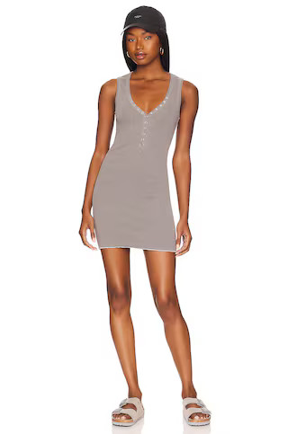 Tularosa Green Meg Mini Dress in Charcoal from Revolve.com | Revolve Clothing (Global)