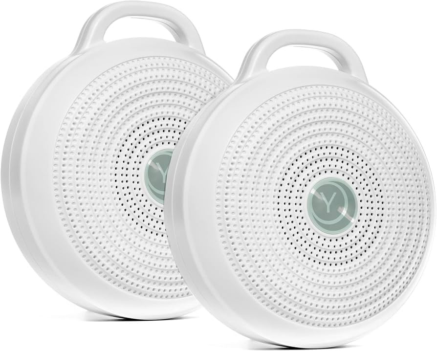 Yogasleep Rohm Portable White Noise Machine for Travel 3 Soothing Natural Sounds + Volume Control... | Amazon (US)