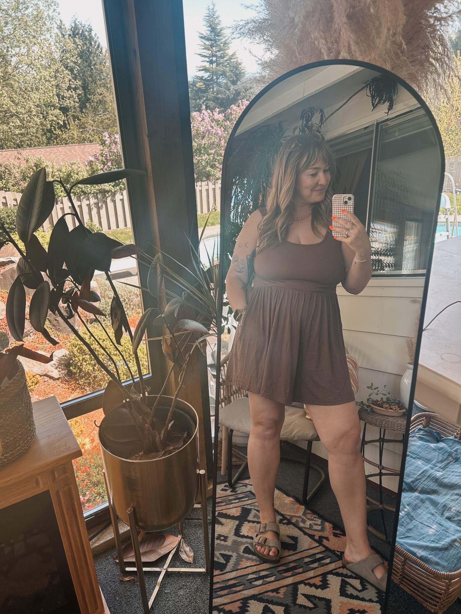 Just got this cheapo new ribbed romper (with pockets!) from Amazon and I know it’s going to be a go to all spring and summer long 

#LTKgrwm #LTKMidsize #LTKootd