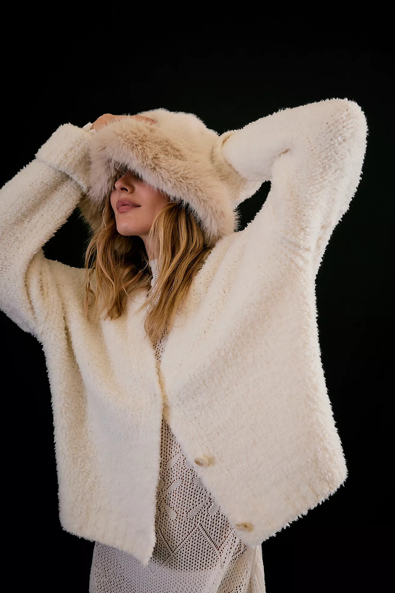 Snow Angel Faux Fur Beanie | Free People (Global - UK&FR Excluded)