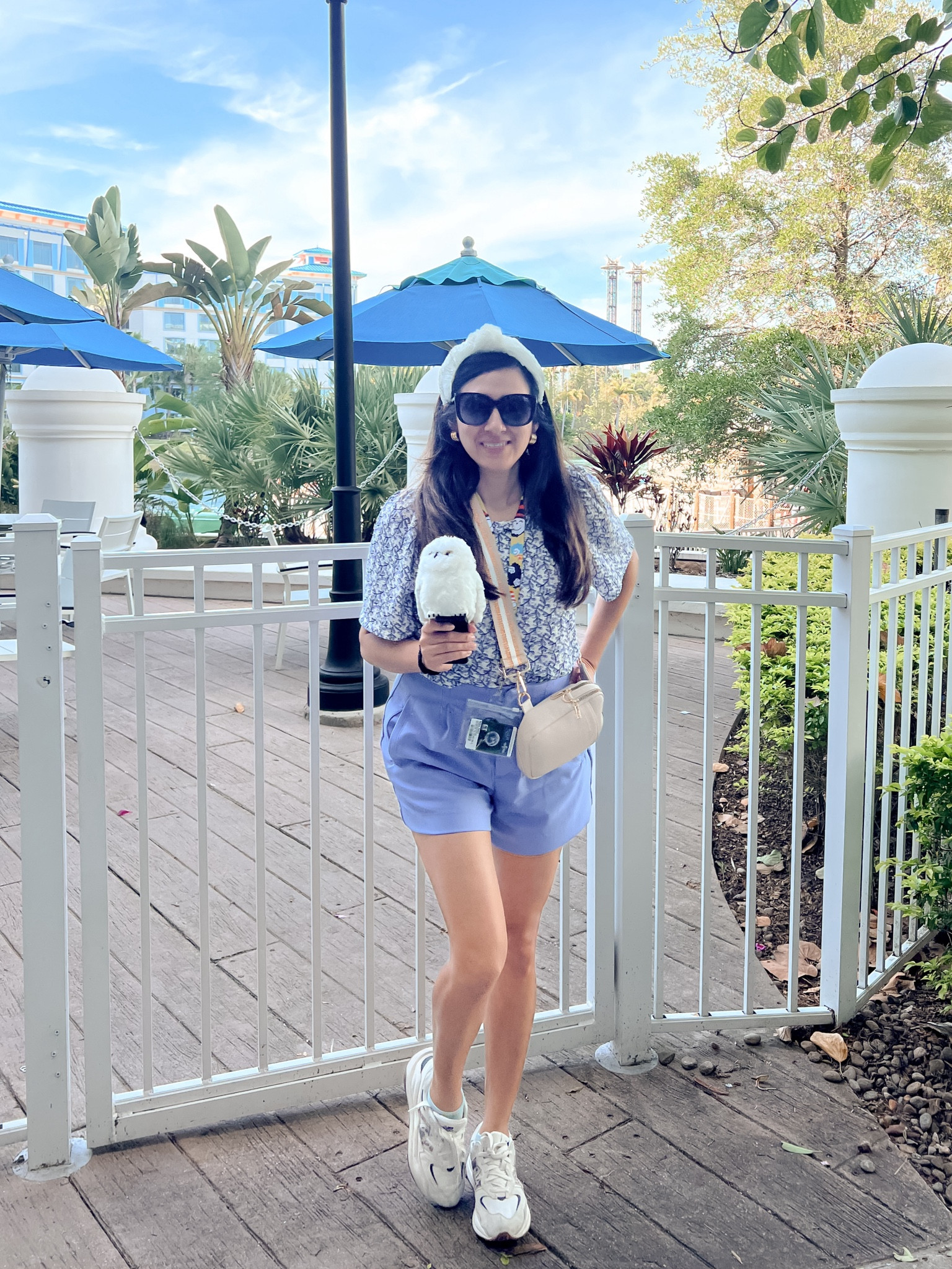 OOTD! Wearing lavender for spring 💜 I love this elegant top. And these tailored shorts. Target, loft, spring outfit 
 BrandiKimberlyStyle 

#LTKxTarget #LTKSeasonal #LTKover40