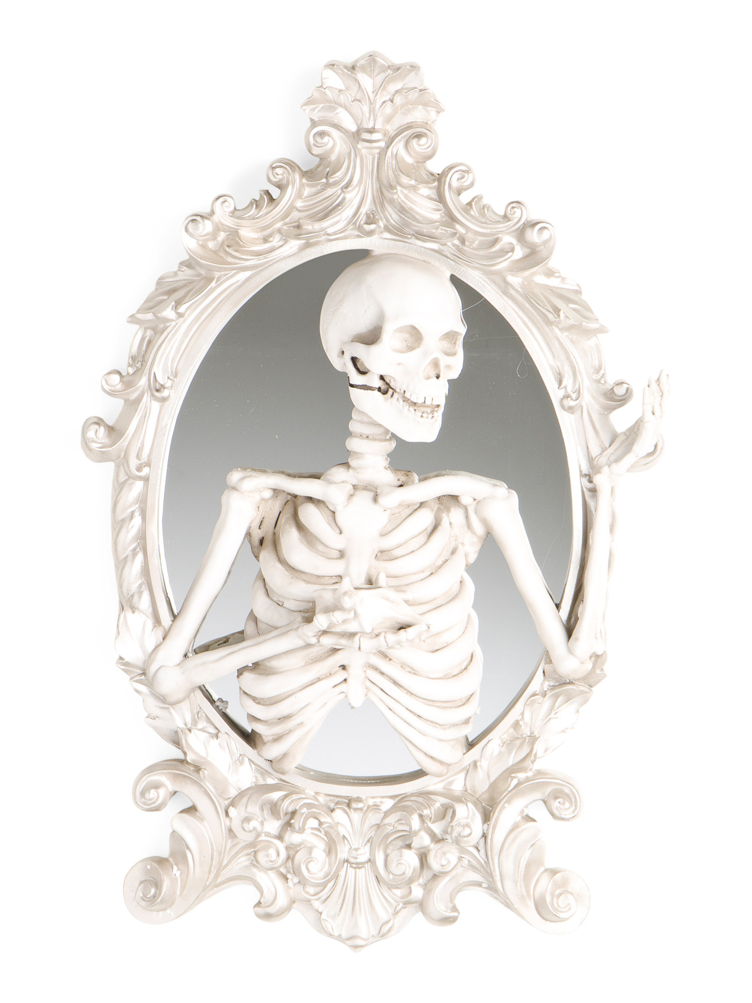 30in Skull Bust With Mirror | TJ Maxx