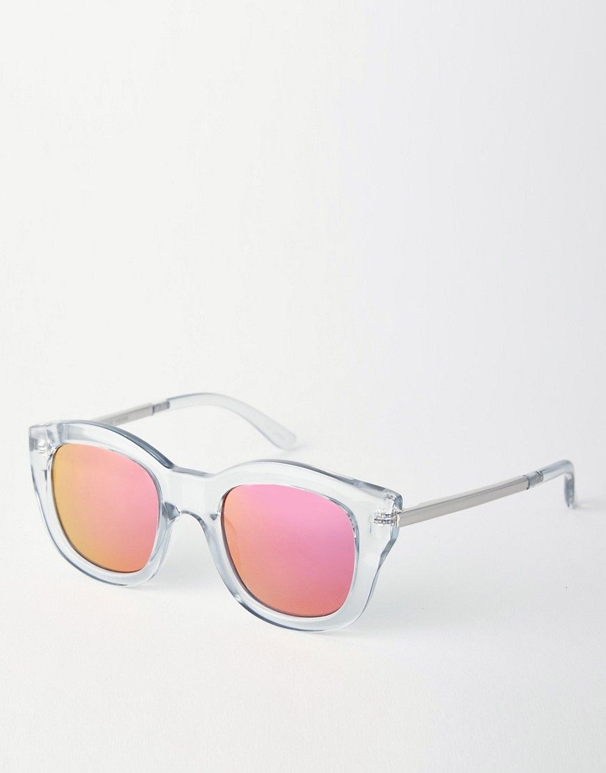 Le Specs Runaways Luxe Mirroed Sunglasses | ASOS UK