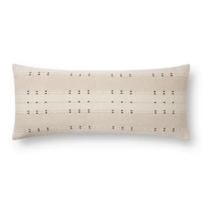 Amber Lewis x Loloi Gabrielle Beige / Terracotta Pillow | Wayfair North America