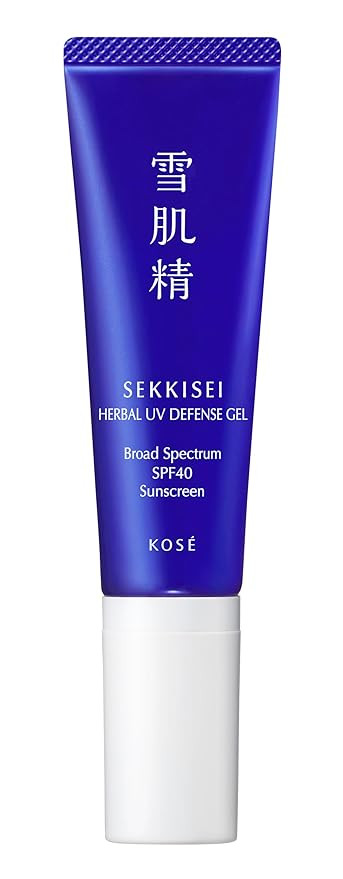 SEKKISEI Herbal UV Defense Gel for Face Broad Spectrum Sunscreen, SPF40, 1 Ounce | Amazon (US)
