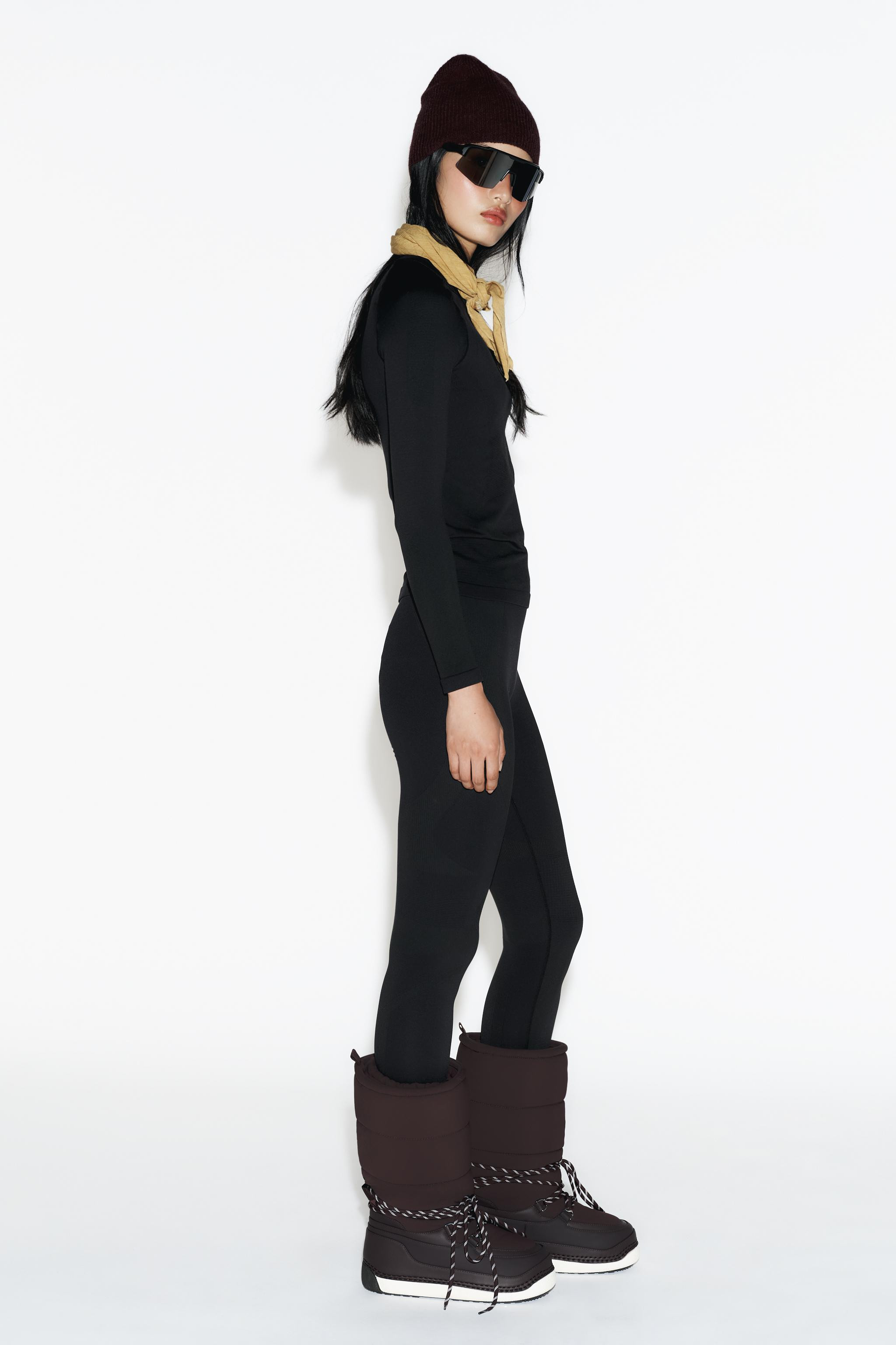 SEAMLESS THERMAL LEGGINGS THERMOLITE® CORE SKI COLLECTION | Zara UK