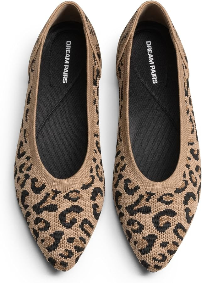 DREAM PAIRS Women's Knit Ballet Dressy Flats Comfortable Washable Flexible Breathable Casual Clas... | Amazon (US)