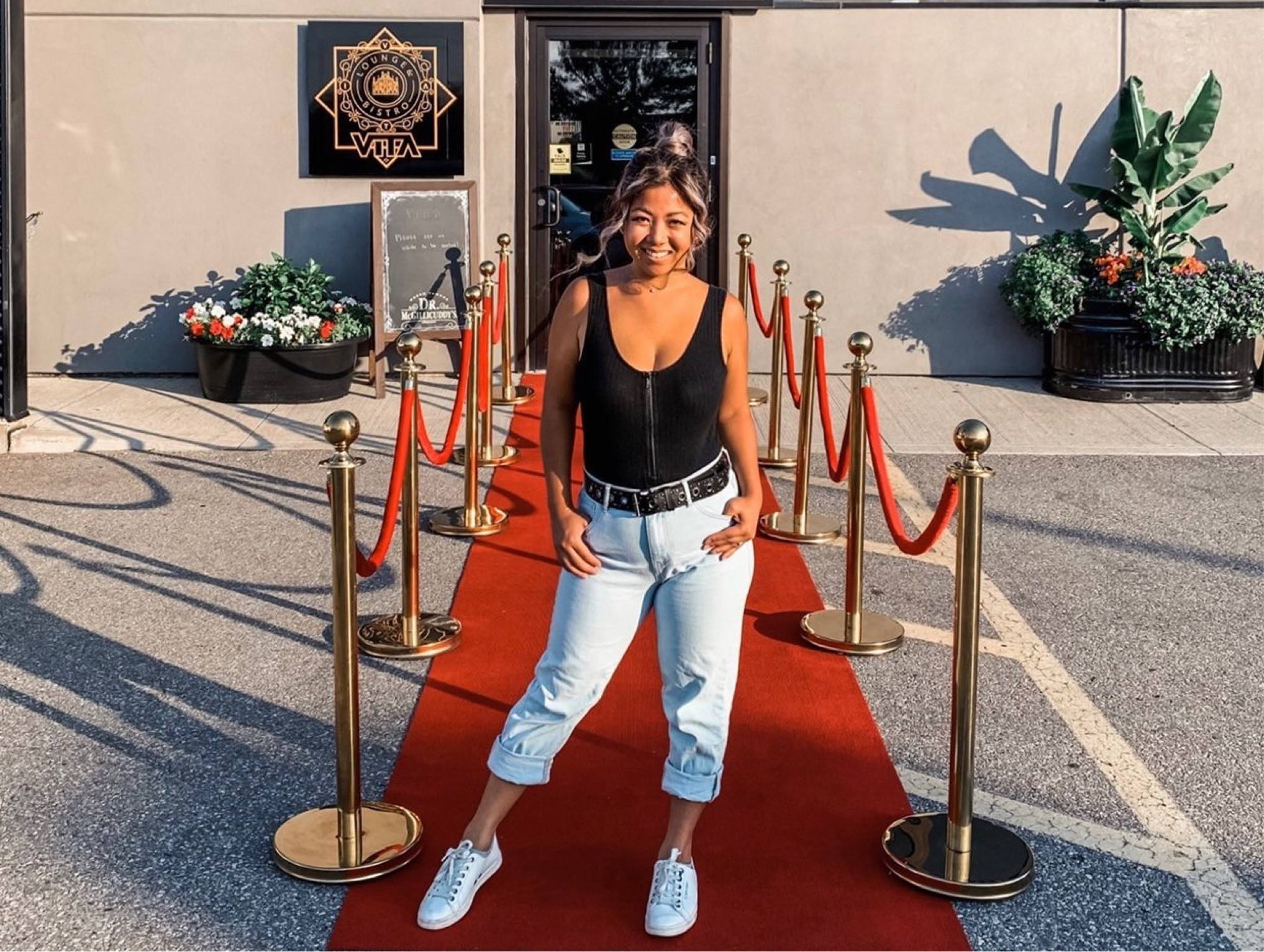 Red Carpet Casual 

#LTKHoliday #LTKstyletip #LTKunder100