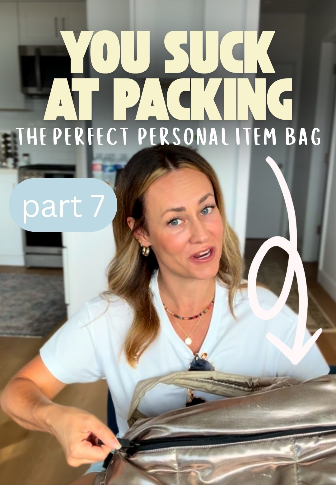 You found my FAVORITE personal item bag! ✈️👜

I’ve traveled with this one for YEARS and it checks alllll the boxes — roomy, organized, fits under the seat + slides right onto my suitcase. 🙌

#carryonqueen #travelpro #packsmarter #packingtips #calpak

#LTKTravel #LTKOver40 #LTKootd