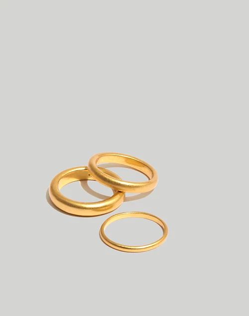 Chunky Stacking Ring Set | Madewell