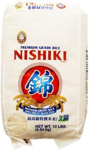 Amazon.com: Nishiki Premium Sushi Rice, White, 10 lbs (Pack of 1) | Amazon (US)